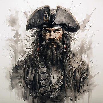 Artwork thumbnail, Blackbeard by Rtymer