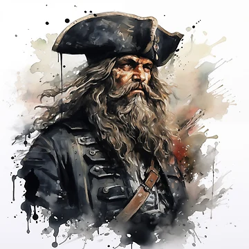 Artwork thumbnail, Blackbeard by Rtymer