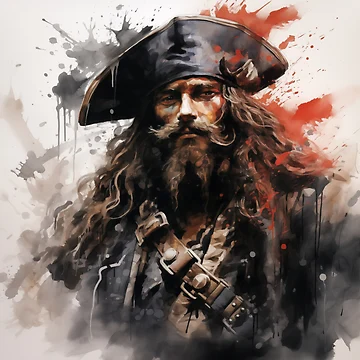 Artwork thumbnail, Blackbeard by Rtymer