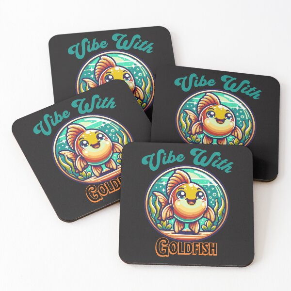 Item preview, Vibe With Goldfish Aquarium Aquarist Fish Lover Keeper designed and sold by KayelBee.