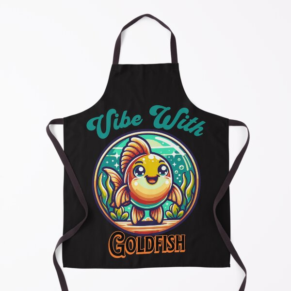 Item preview, Vibe With Goldfish Aquarium Aquarist Fish Lover Keeper designed and sold by KayelBee.