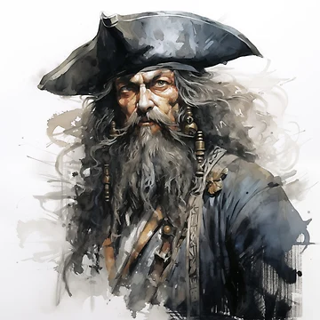 Artwork thumbnail, Blackbeard by Rtymer