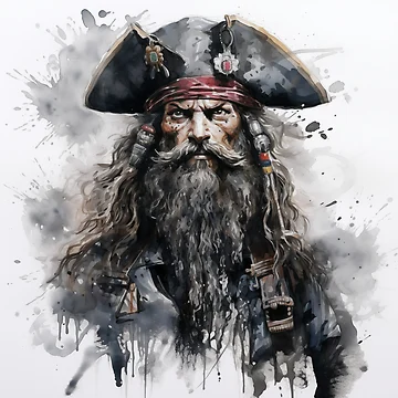 Artwork thumbnail, Blackbeard by Rtymer