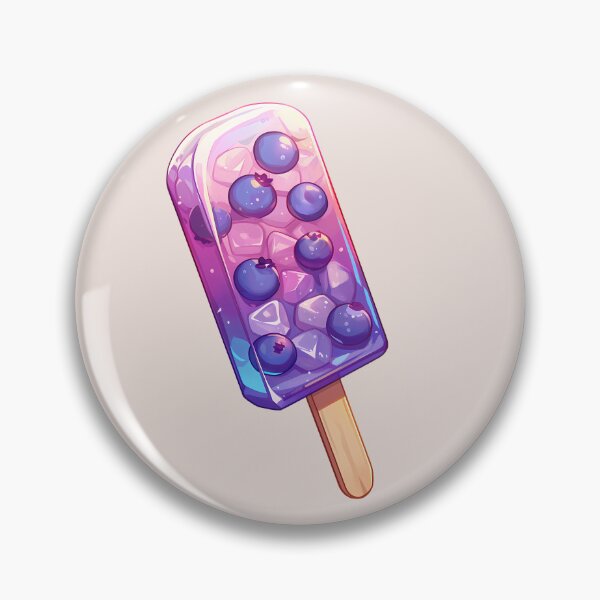 Item preview, Blueberry Popsicle designed and sold by sakurashorty.