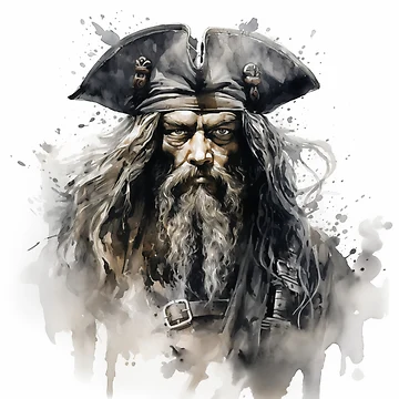Artwork thumbnail, Blackbeard by Rtymer