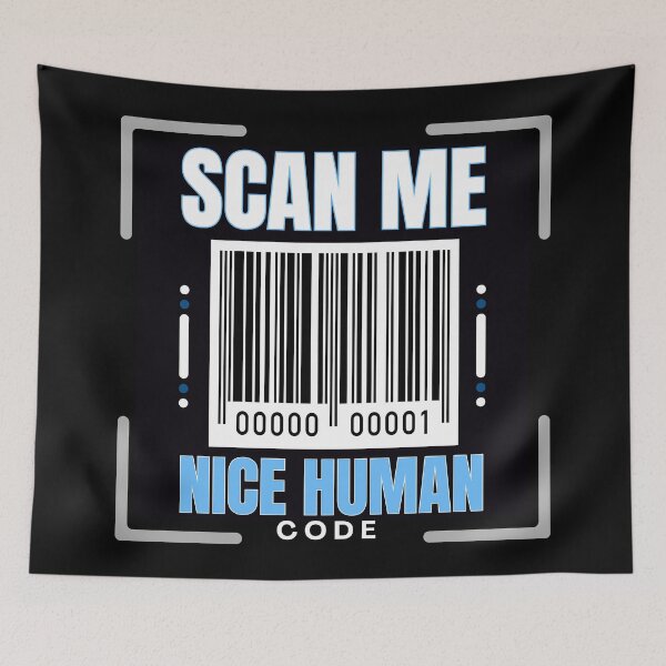 Item preview, Soul Scan: NICE HUMAN CODE designed and sold by Zen Candy 3000 Travis Nicholas Zariwny.