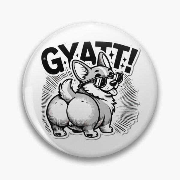 Item preview, GYATT! Peaches the Corgi designed and sold by TangaWanga.