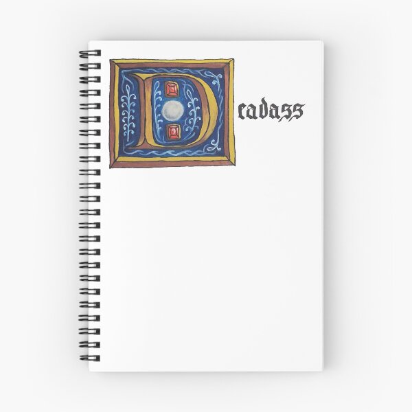 Item preview, D for Deadass designed and sold by SarahJoyScribe.