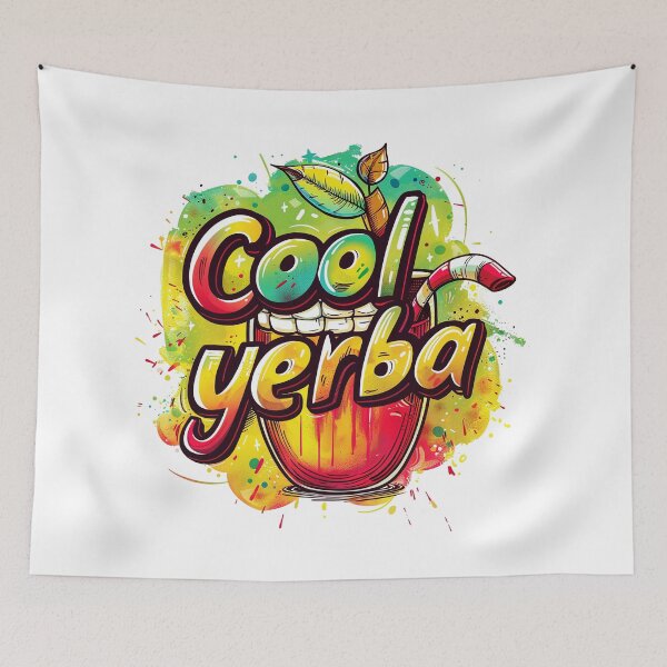 Item preview, Cool Yerba Mate Graphic Design designed and sold by flamini.