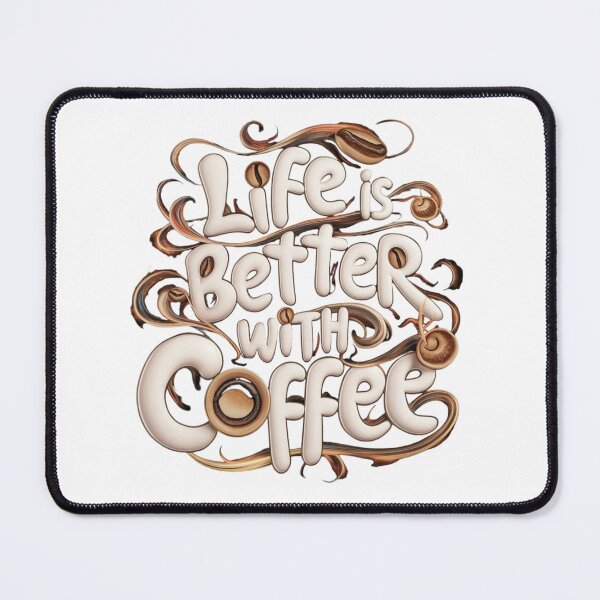 Item preview, Life is better with coffee designed and sold by Arteyestilo.