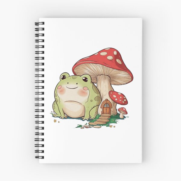 Item preview, Frog with Mushrom HousE designed and sold by PrimeInk.
