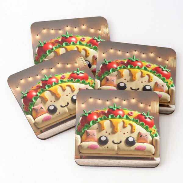 Item preview, Kawaii Taco Sofa Delight designed and sold by Sillytoe.