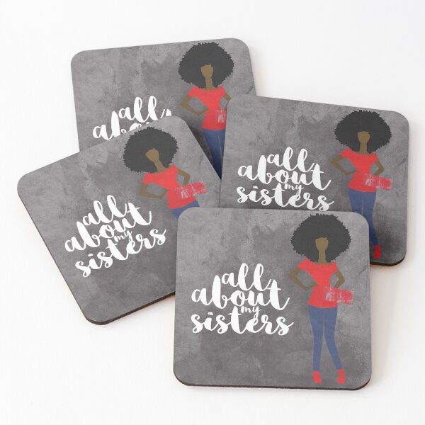 Item preview, ALL ABOUT MY SISTERS  (RED) designed and sold by alegnacreates.