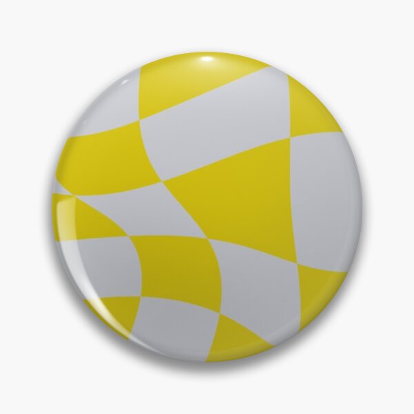 Item preview, Distorted Yellow and White Checkerboard designed and sold by ZedColors.