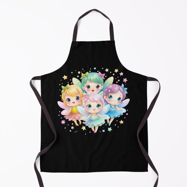 Item preview, Little kawaii fairies designed and sold by ElegantOutlines.