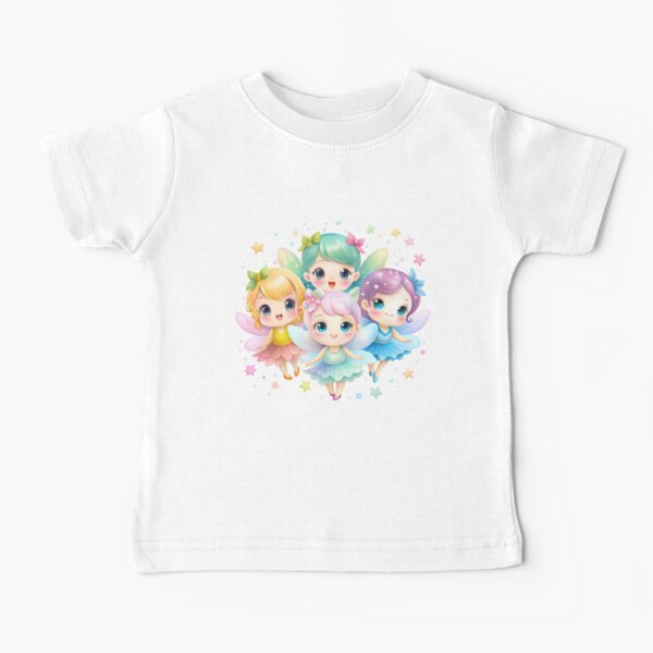 Item preview, Little kawaii fairies designed and sold by ElegantOutlines.