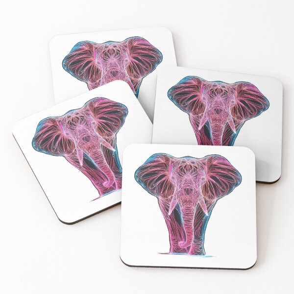 Item preview,  colorful elephant designed and sold by GFORCE_SHOP.