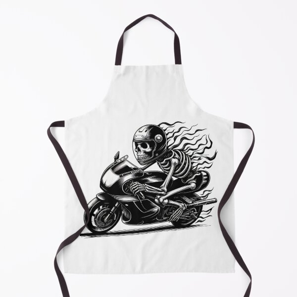 Item preview, SKELETON DARK MOTORCYCLE RACING BYKER RACING CAR NASCAR MOTO GP CHOPPER #ogirdor designed and sold by ogirdorgraphics.