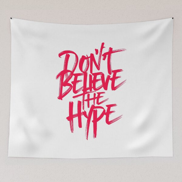 Item preview, Street Graffiti "Don't Believe the Hype" Hip Hop Djs gift. designed and sold by paulo silveira.