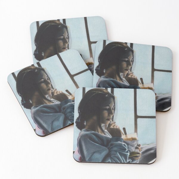 Item preview, Portrait of a young woman designed and sold by ErinNicholls.