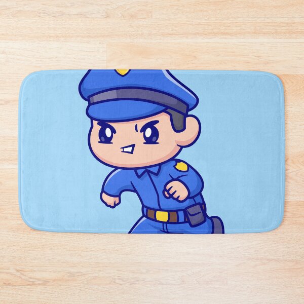 Item preview, Cute Police Officer Running: Cartoon Vector Icon Illustration designed and sold by hjian8219.