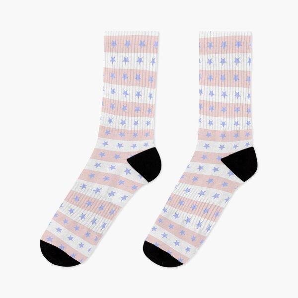 Item preview, Pastel Patriotic Stars & Stripes Faded USA Flag Tribute  designed and sold by EvergreenMotifs.