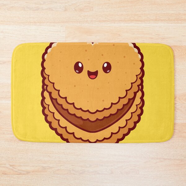 Item preview, Cute Biscuit in Love Heart Shape: Cartoon Vector Icon Illustration designed and sold by hjian8219.
