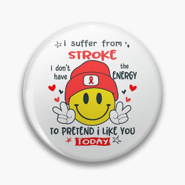 Item preview, I suffer from Stroke i do not have the ENERGY to pretend i like you TODAY designed and sold by KatMercerr.