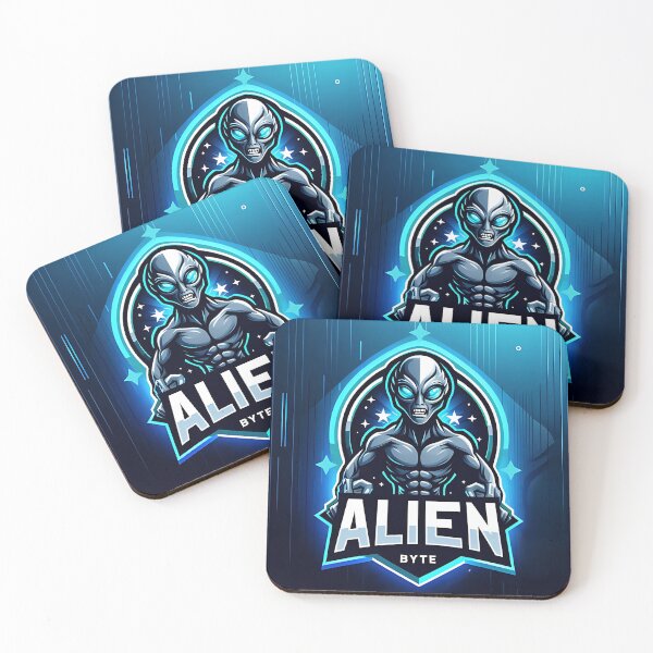Item preview, Alien Byte logo designed and sold by ApolloStoreHD.