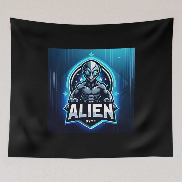 Item preview, Alien Byte logo designed and sold by ApolloStoreHD.