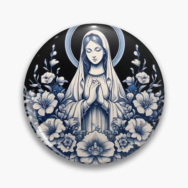 Item preview, Our Lady Of Lourdes Saint Mary Powerful Symbol Mother Mary designed and sold by Chmielayka.