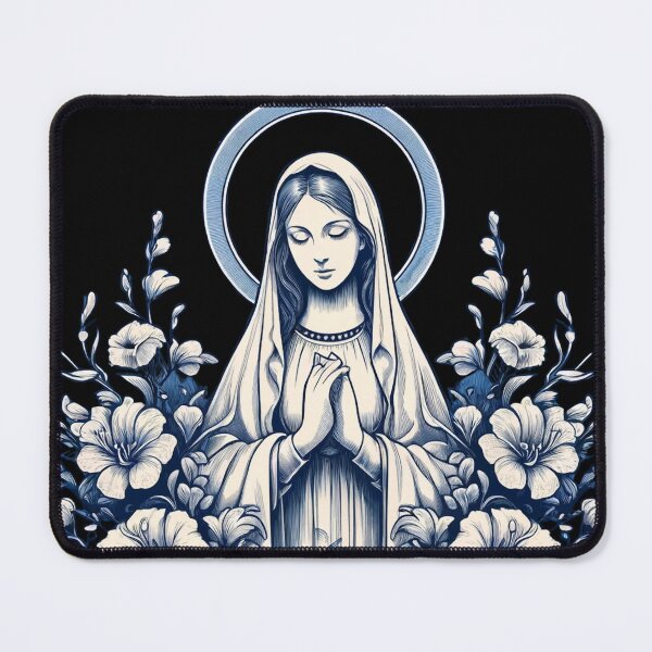 Item preview, Our Lady Of Lourdes Saint Mary Powerful Symbol Mother Mary designed and sold by Chmielayka.