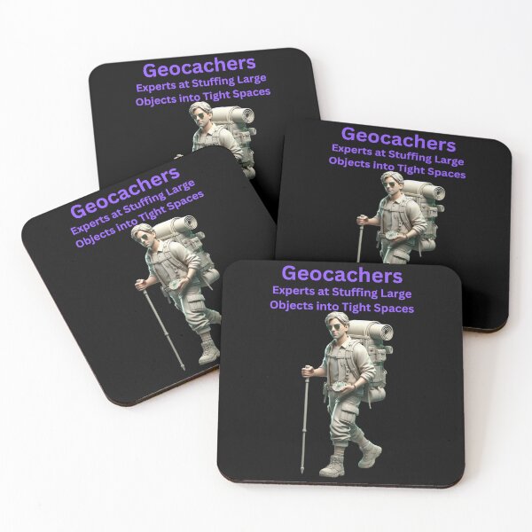 Item preview, Geocachers Experts at Stuffing Large Objects into Tight Spaces designed and sold by jglobal360.