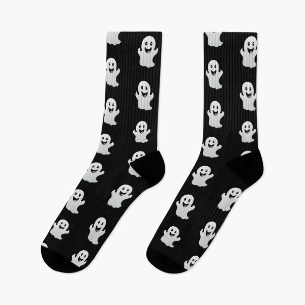 Artikelvorschau, ein fröhlicher Halloweengeist entworfen und verkauft von PandaKunst.