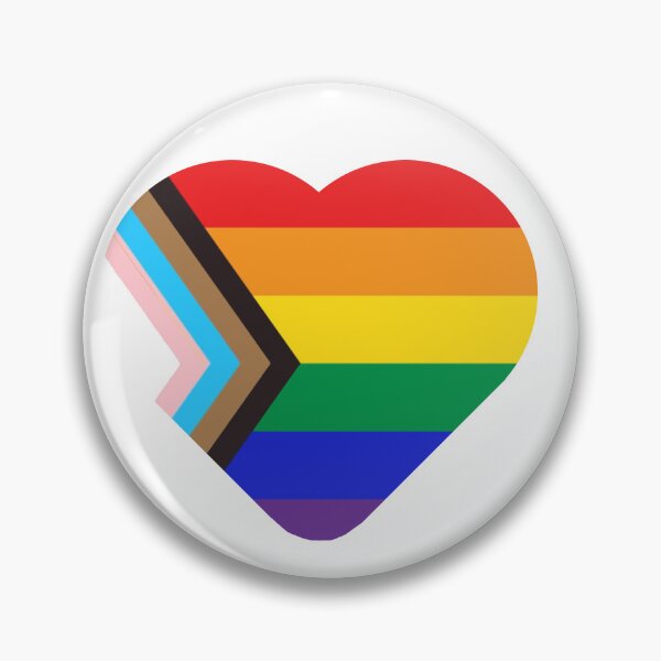 Item preview, Pride LGBTQ+ heart designed and sold by FluffyPixels.