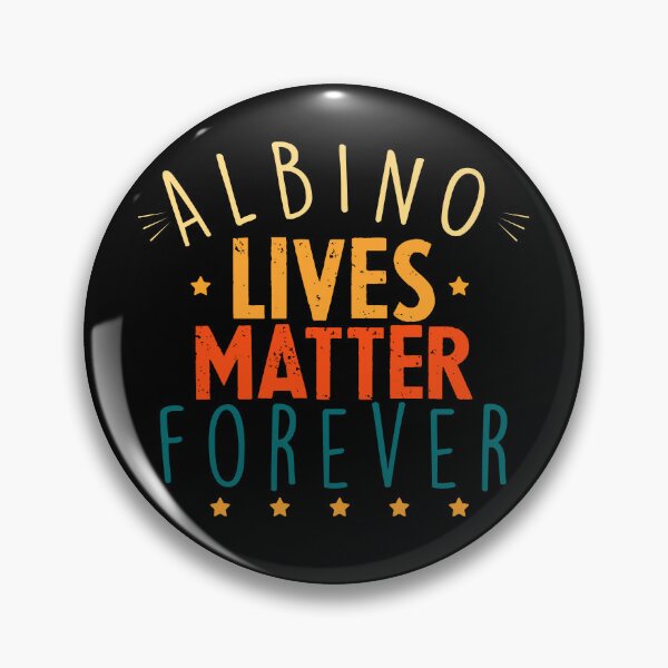 Item preview, Albino x albinism designed and sold by The  Knick Knack Nook.