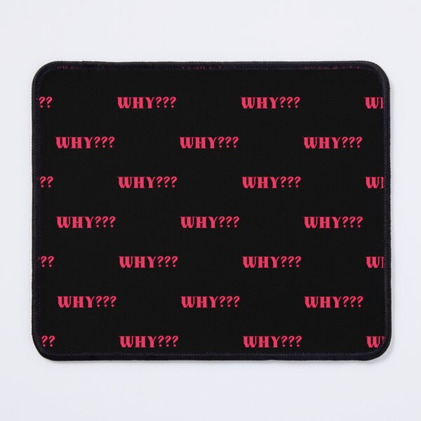 Item preview, Bold "WHY???" Statement Artwork designed and sold by CraftyrCreator.