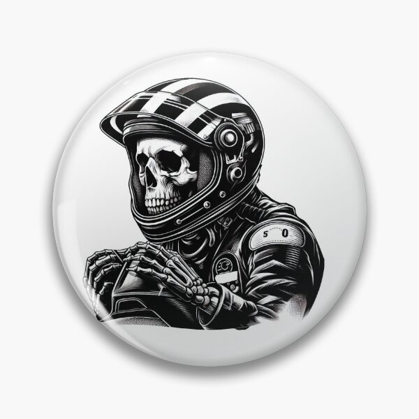 Item preview, SKELETON DARK MOTORCYCLE RACING BYKER RACING CAR NASCAR MOTO GP CHOPPER #ogirdor designed and sold by ogirdorgraphics.