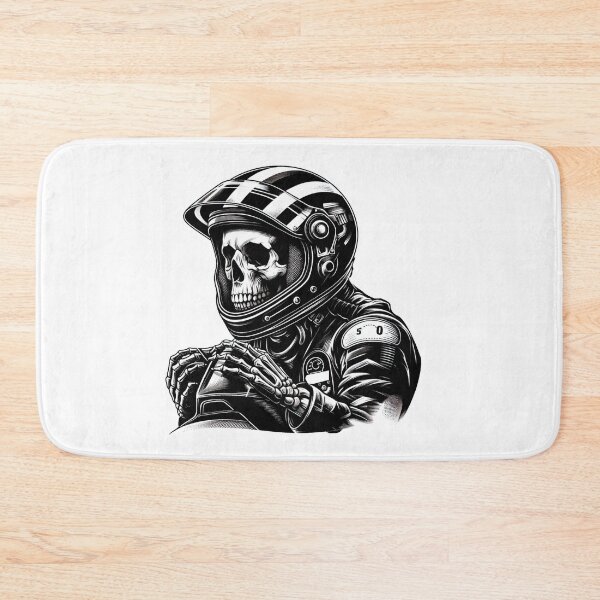 Item preview, SKELETON DARK MOTORCYCLE RACING BYKER RACING CAR NASCAR MOTO GP CHOPPER #ogirdor designed and sold by ogirdorgraphics.