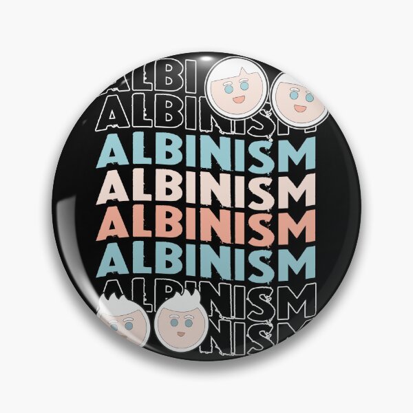 Item preview, Albino x albinism designed and sold by The  Knick Knack Nook.