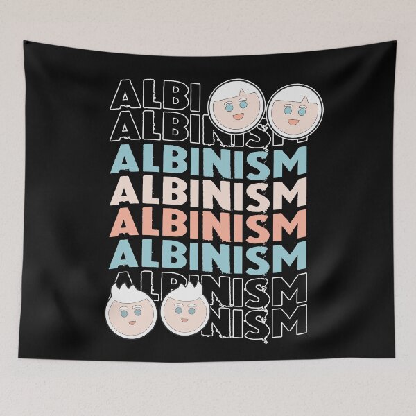Item preview, Albino x albinism designed and sold by The  Knick Knack Nook.