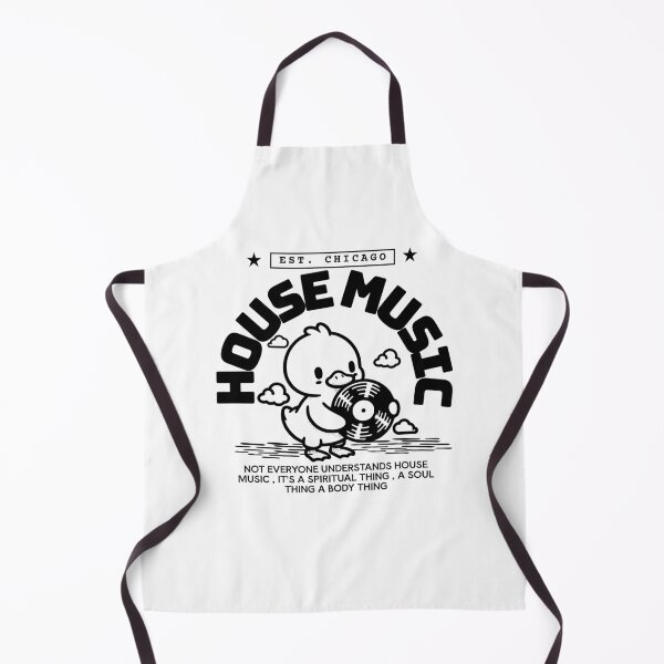 Item preview, HOUSE MUSIC  - Duck Wax (Black)  designed and sold by Discothreadz.