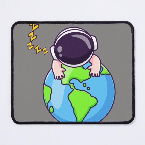 Item preview, Cute Baby Astronaut Sleeping with Earth Globe: Cartoon Vector Icon Illustration designed and sold by hjian8219.