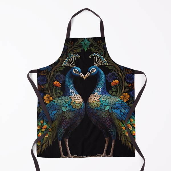 Item preview, Beautiful Wildlife Pair of Peacocks Standing Together  designed and sold by FocusedArt.