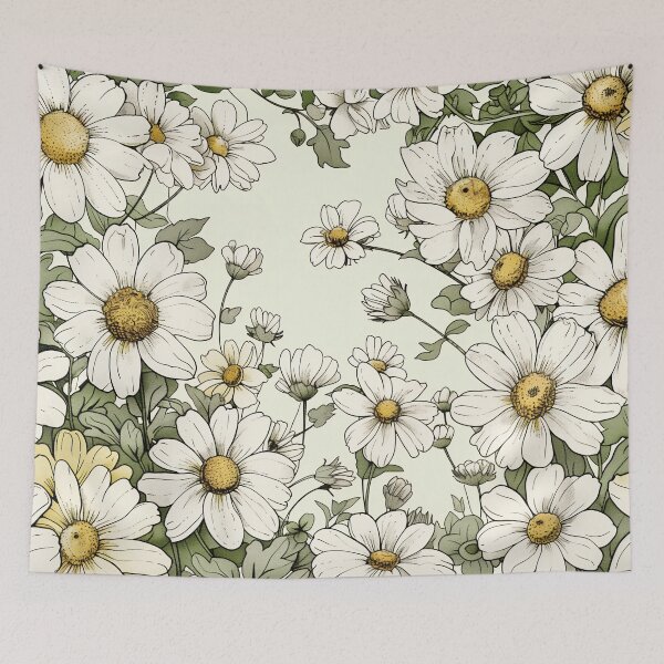 Item preview, Feverfew Meadow designed and sold by wyntera.
