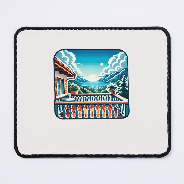 Item preview,  balcony view designed and sold by creativechaster.