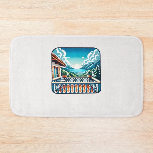 Item preview,  balcony view designed and sold by creativechaster.
