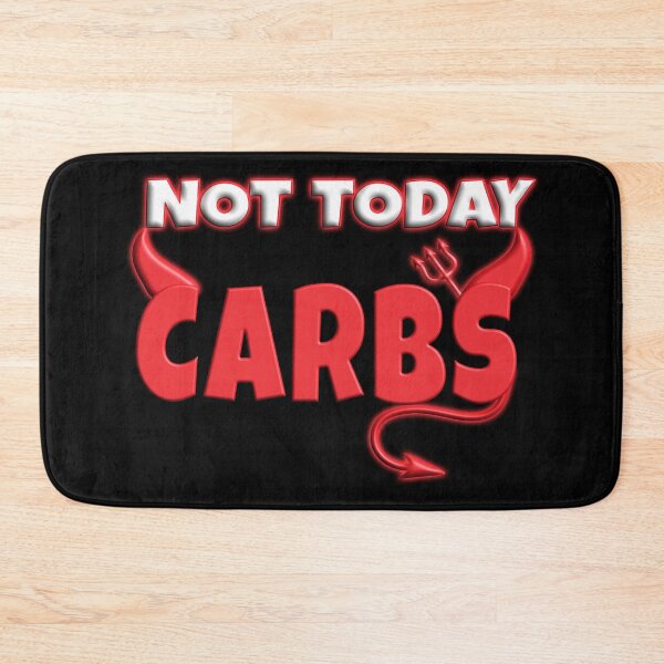 Item preview, Not Today Carbs | Not Today Satan Pun | Carnivore Diet | Keto Diet designed and sold by Made by Tamar.