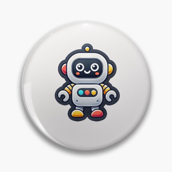 Item preview, robot emoji designed and sold by creativechaster.
