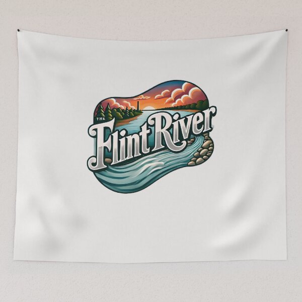 Item preview, flint river designed and sold by creativechaster.